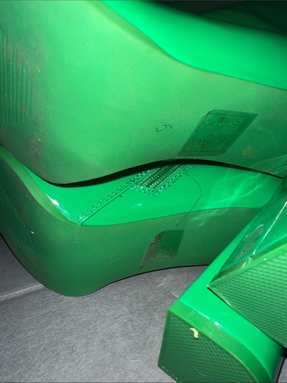 Azalea Wang Green Boots - Picture 4 of 6